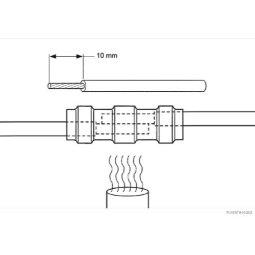 L&ouml;tverbinder HERTH+BUSS ELPARTS 50252640066