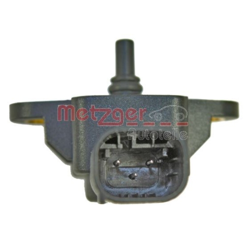 Sensor, Ladedruck METZGER 0906307 f&uuml;r MERCEDES-BENZ SMART, Ansaugkr&uuml;mmer