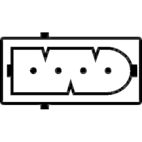 Bremslichtschalter HELLA 6DF 007 666-001 f&uuml;r BMW OPEL GENERAL MOTORS KRAMER