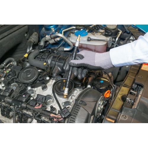 Pr&uuml;fger&auml;t, Druckverlust VIGOR V4461 Motor