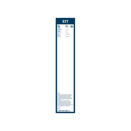 Bosch Wischblattsatz 577 3 397 010 298 Wischerblatt