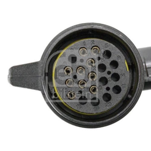 Febi Bilstein 106252 Magnetventil f&uuml;r Splittergetriebe, mit Zentralstecker, 1 St&uuml;ck