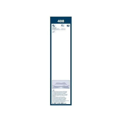 Bosch Wischblattsatz 408 3 397 118 408 Wischerblatt