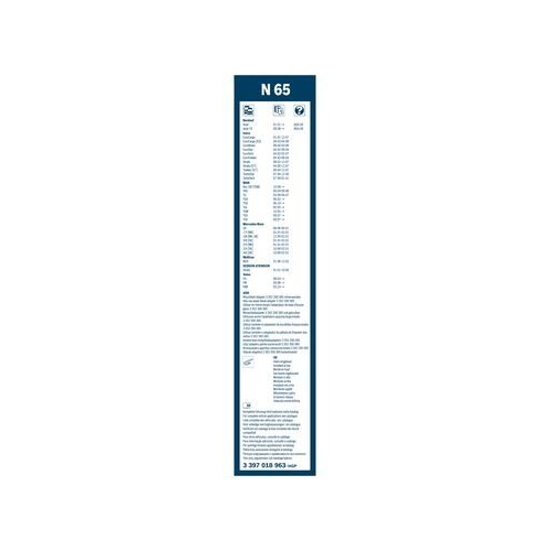 Bosch Wischblatt N65 3 397 018 963 Wischerblatt