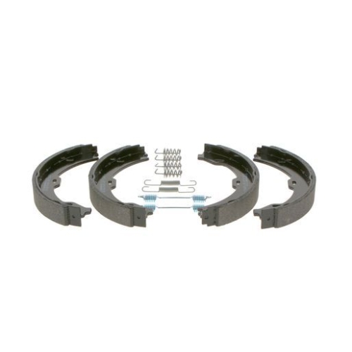 Bremsbackensatz, Feststellbremse BOSCH 0 986 487 666 f&uuml;r MERCEDES-BENZ