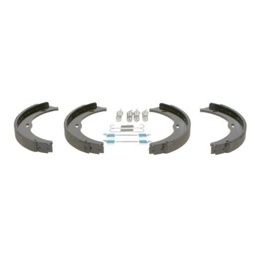 Bremsbackensatz, Feststellbremse BOSCH 0 986 487 718 f&uuml;r MERCEDES-BENZ