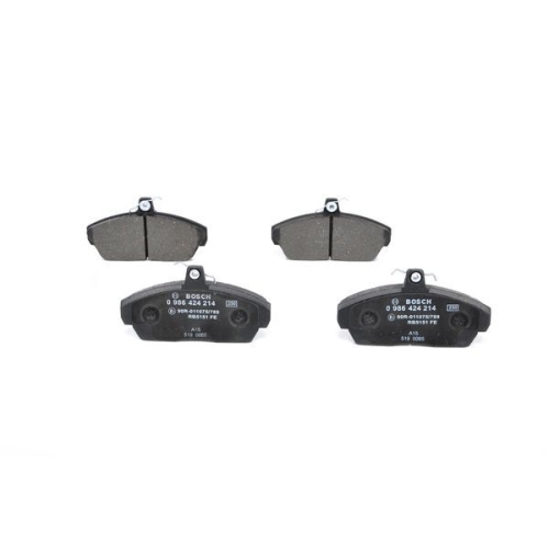 Bremsbelagsatz, Scheibenbremse BOSCH 0 986 424 214 f&uuml;r HONDA MG ROVER LOTUS