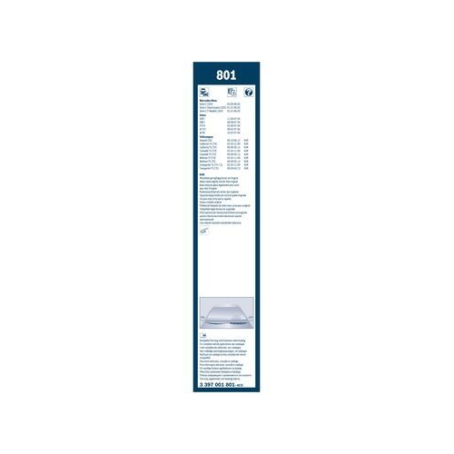 Bosch Wischblattsatz 801 3 397 001 801 Wischerblatt