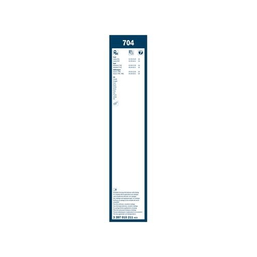 Bosch Wischblattsatz 704 3 397 010 211 Wischerblatt