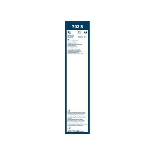 Bosch Wischblattsatz 703S 3 397 118 205 Wischerblatt