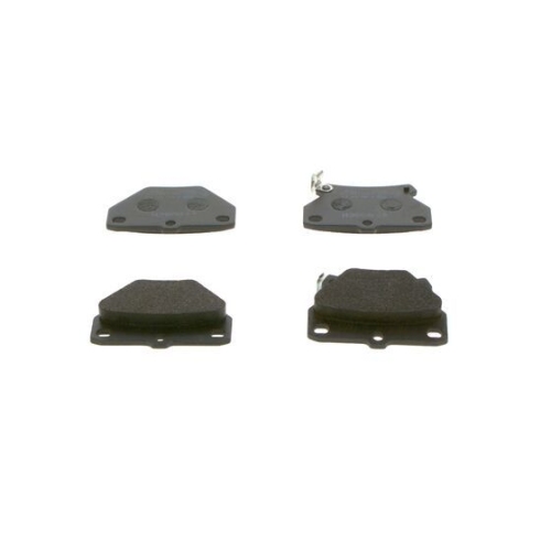 Bremsbelagsatz, Scheibenbremse BOSCH 0 986 424 630 f&uuml;r TOYOTA, Hinterachse