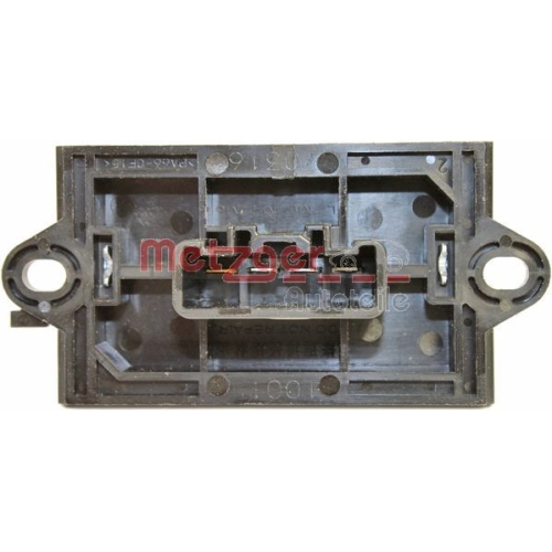 Widerstand, Innenraumgebl&auml;se METZGER 0917269 ORIGINAL ERSATZTEIL f&uuml;r NISSAN