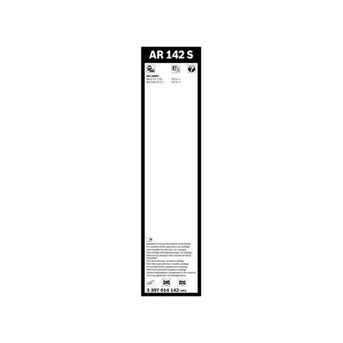 Bosch Wischblattsatz 651 3 397 118 321 Wischerblatt