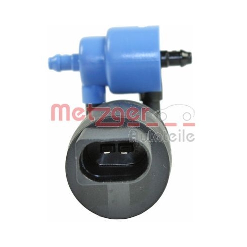 Waschwasserpumpe, Scheibenreinigung METZGER 2220040 f&uuml;r OPEL, vorne