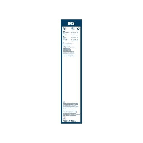 Bosch Wischblattsatz 609 3 397 118 309 Wischerblatt