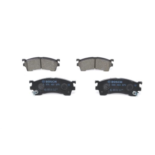 Bremsbelagsatz, Scheibenbremse BOSCH 0 986 460 975 f&uuml;r FORD MAZDA, Vorderachse