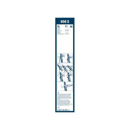 Bosch Wischblattsatz 606S 3 397 118 305 Wischerblatt