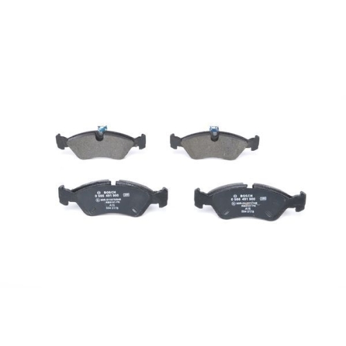 Bremsbelagsatz, Scheibenbremse BOSCH 0 986 491 900 f&uuml;r OPEL SAAB VAUXHALL DAEWOO