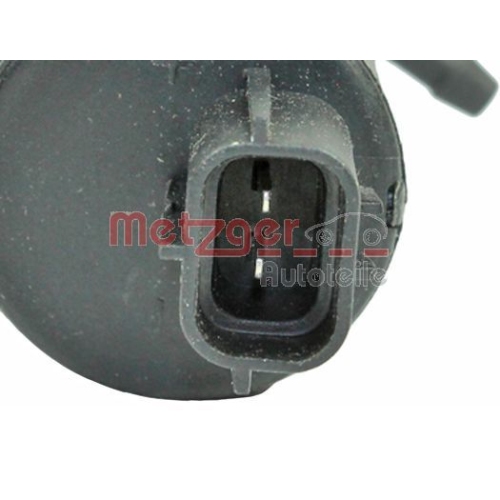 Waschwasserpumpe, Scheibenreinigung METZGER 2220078 f&uuml;r HONDA TOYOTA, hinten
