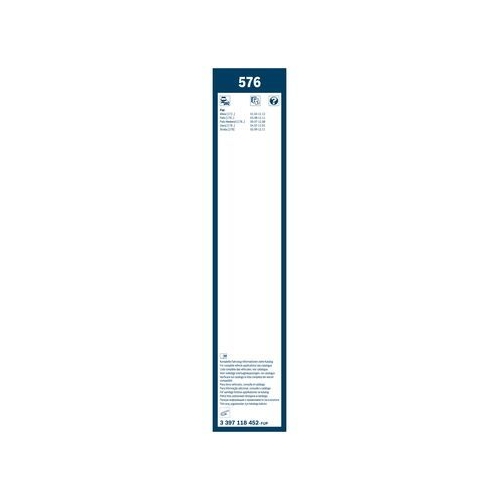Bosch Wischblattsatz 576 3 397 118 452 Wischerblatt