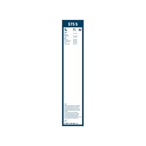 Bosch Wischblattsatz 575S 3 397 118 451 Wischerblatt