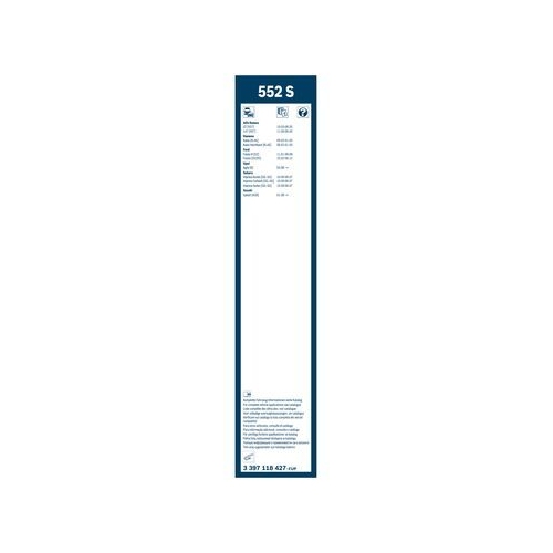 Bosch Wischblattsatz 552S 3 397 118 427 Wischerblatt