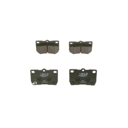 Bremsbelagsatz, Scheibenbremse BOSCH 0 986 494 253 f&uuml;r TOYOTA LEXUS, Hinterachse
