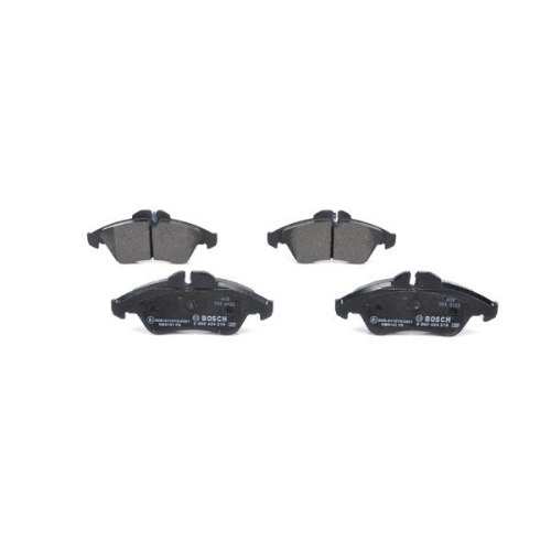 Bremsbelagsatz, Scheibenbremse BOSCH 0 986 424 218 f&uuml;r DAF MERCEDES-BENZ VW