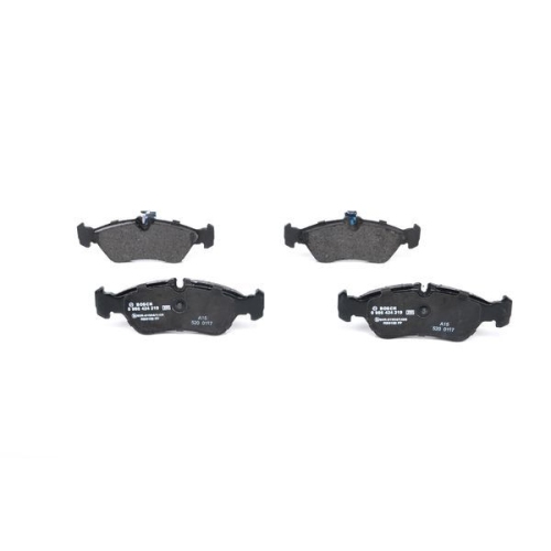 Bremsbelagsatz, Scheibenbremse BOSCH 0 986 424 219 f&uuml;r DAF MERCEDES-BENZ VW