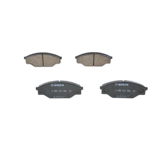 Bremsbelagsatz, Scheibenbremse BOSCH 0 986 424 382 f&uuml;r AUDI OPEL SAAB SEAT SKODA