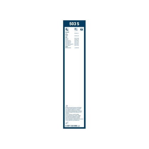Bosch Wischblattsatz 503S 3 397 118 566 Wischerblatt