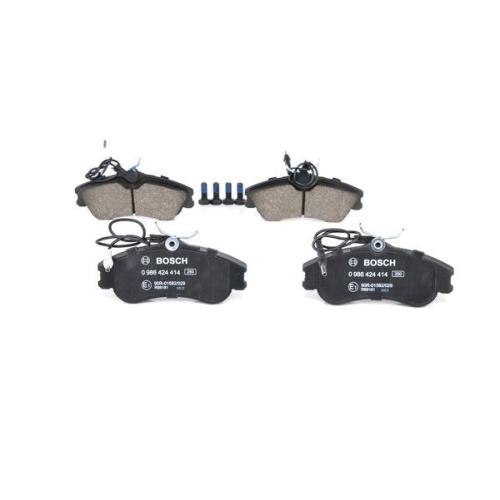 Bremsbelagsatz, Scheibenbremse BOSCH 0 986 424 414 f&uuml;r CITRO&Euml;N PEUGEOT