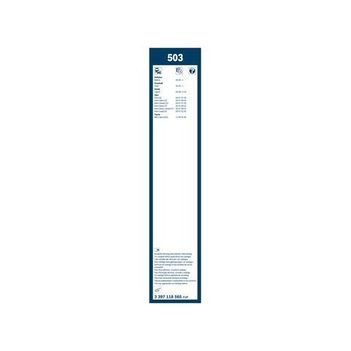 Bosch Wischblattsatz 503 3 397 118 565 Wischerblatt