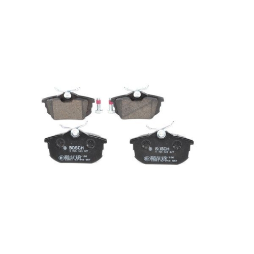 Bremsbelagsatz, Scheibenbremse BOSCH 0 986 424 427 f&uuml;r MERCEDES-BENZ MITSUBISHI
