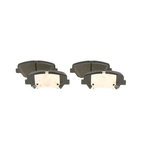 Bremsbelagsatz, Scheibenbremse BOSCH 0 986 494 712 f&uuml;r HYUNDAI KIA, Vorderachse
