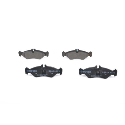 Bremsbelagsatz, Scheibenbremse BOSCH 0 986 424 463 f&uuml;r DAF MERCEDES-BENZ VW