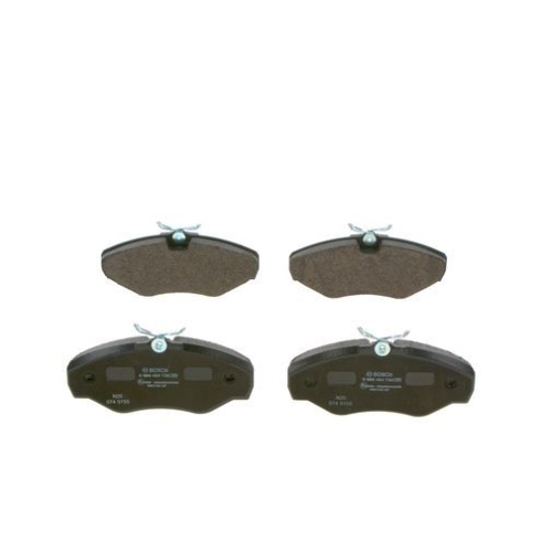 Bremsbelagsatz, Scheibenbremse BOSCH 0 986 494 730 f&uuml;r NISSAN OPEL RENAULT SAAB