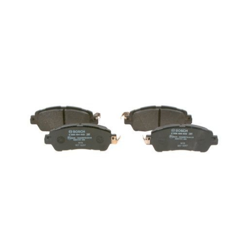 Bremsbelagsatz, Scheibenbremse BOSCH 0 986 494 832 f&uuml;r MAZDA, Vorderachse