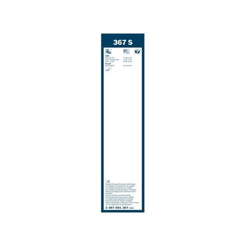 Bosch Wischblattsatz 367S 3 397 001 367 Wischerblatt
