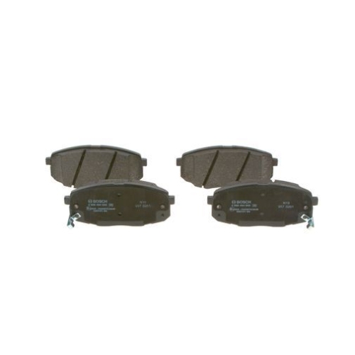 Bremsbelagsatz, Scheibenbremse BOSCH 0 986 494 995 f&uuml;r HYUNDAI KIA, Vorderachse