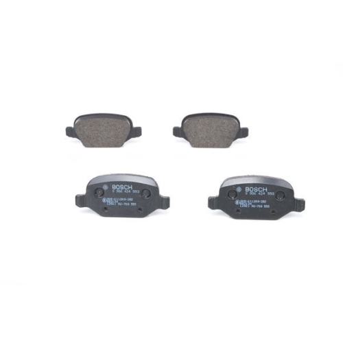 Bremsbelagsatz, Scheibenbremse BOSCH 0 986 424 553 f&uuml;r ALFA ROMEO FIAT LANCIA
