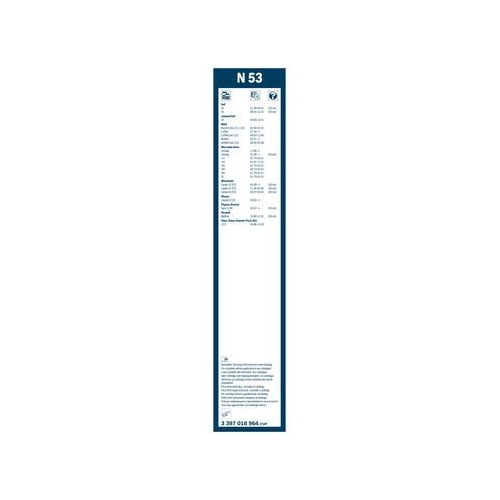 Bosch Wischblatt N53 3 397 018 964 Wischerblatt