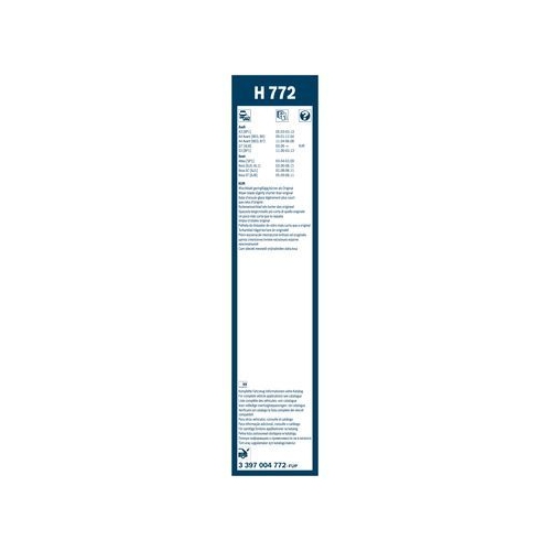 Bosch Wischblatt H772 3 397 004 772 Wischerblatt
