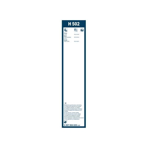 Bosch Wischblatt H502 3 397 004 633 Wischerblatt