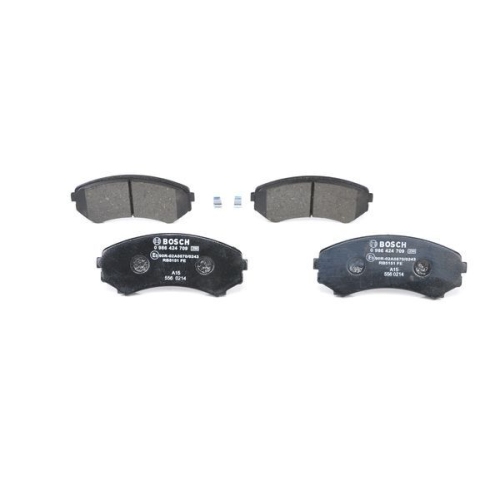 Bremsbelagsatz, Scheibenbremse BOSCH 0 986 424 709 f&uuml;r MAZDA MITSUBISHI