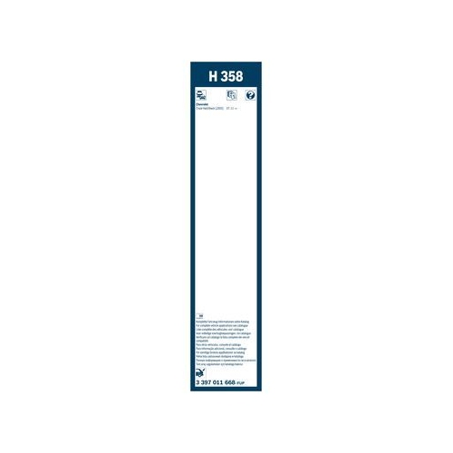 Bosch Wischblatt H358 3 397 011 668 Wischerblatt