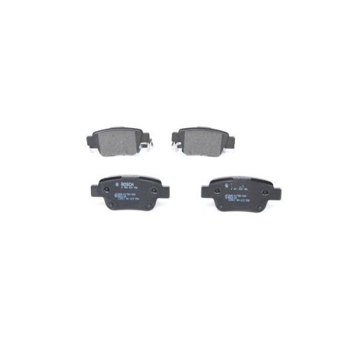 Bremsbelagsatz, Scheibenbremse BOSCH 0 986 424 798 f&uuml;r TOYOTA, Hinterachse
