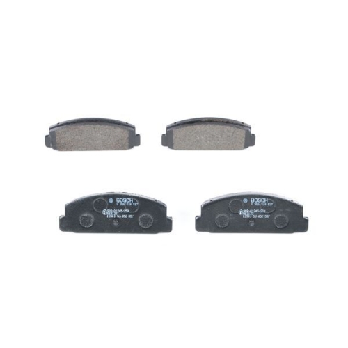 Bremsbelagsatz, Scheibenbremse BOSCH 0 986 424 817 f&uuml;r MAZDA MASERATI