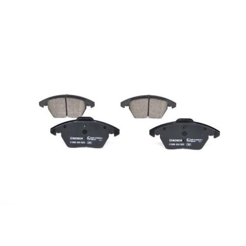 Bremsbelagsatz, Scheibenbremse BOSCH 0 986 424 825 f&uuml;r CITRO&Euml;N PEUGEOT VW