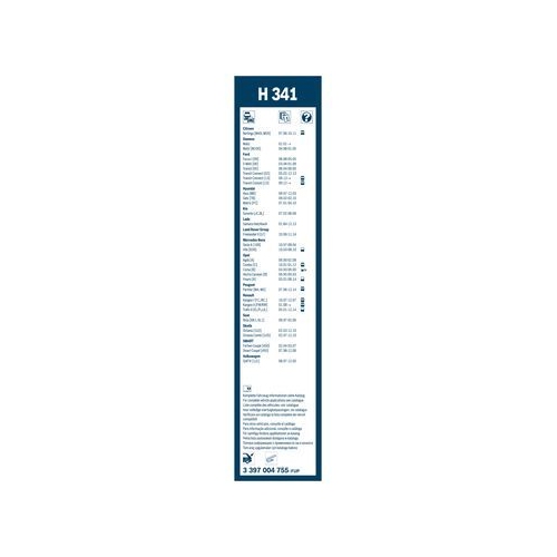 Bosch Wischblatt H341 3 397 004 755 Wischerblatt